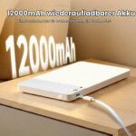 LED Deckenleuchte mit Bewegungsmelder & 12000mAh Akku – Fernbedienung für Innen – Bild 2