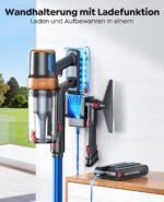 INTETURE Akku Staubsauger 650W/55kPA – Kabellos mit Wandladestation & Matratzenreinigung – Bild 6