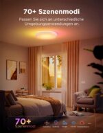 Govee RGBIC Smart Deckenleuchte 48,5W – 4300lm Ø38cm mit Matter & Sprachsteuerung – Bild 5