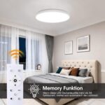 Yesenlight LED-Deckenleuchte 36W 4000lm Ø30cm – Dimmbar mit Farbtemperatur & Nachtlicht – Bild 5