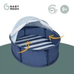 Babymoov Babyni 2-in-1 Spielzelt & Reisebett mit UV-Schutz 50+ – Faltbar für Strand & Garten – Bild 4