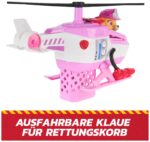 PAW PATROL Fire Rescue Hubschrauber mit Rettungsklaue – Skyes Feuerwehr-Set ab 3 Jahren – Bild 5