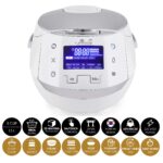 Yum Asia Sakura Reiskocher 1,5L mit Keramikschale & Advanced Fuzzy Logic – 8 Tassen – Bild 6
