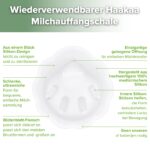 haakaa Petal Soft Silikon-Milchauffangbecher – Auslaufsicher & diskret, 2er Set – Bild 5