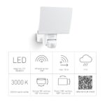 Steinel XLED Home 2 XL LED-Strahler 2124 lm – 180° Bewegungsmelder, Warmweiss – Bild 6