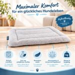 MyBestBuddy Hundekissen Komfort 70x50 cm M – Allergikerfreundliche Hundematte für mittelgrosse Hunde – Bild 2