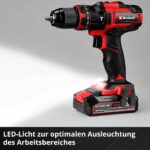 Einhell TE-CD 18/44 Li-i Akku-Schlagbohrschrauber – 44 Nm mit Power X-Change System – Bild 8