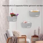 3-stufiger Hängeorganizer aus Baumwollseil – Wandorganizer für Bad & Schlafzimmer – Bild 6