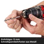 Einhell TP-CD 18/70 Li-i BL Akku-Schlagbohrschrauber – 70 Nm Brushless für Profis – Bild 8