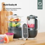 Babymoov Nutribaby Plus Dampfgarer & Mixer – 6-in-1 Babykostzubereiter mit 2200ml – Bild 3