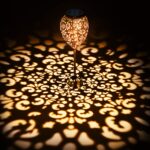 JOYCREATOR 2er Set Solarleuchten mit Orientalischem Design – IP65 Gartenleuchten für Terrasse & Balkon – Bild 3