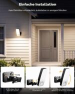 Draome 2er Set Akku Aussenlampe mit Bewegungsmelder – 10000mAh, IP65, 3 Modi & Fernbedienung – Bild 8