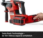 Einhell Akku-Bohrhammer HEROCCO 36/28 – 3.2 Joule SDS+ für Profis & Handwerker – Bild 11