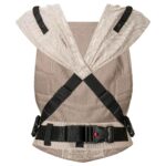 Hoppediz Primeo Babytrage ab Geburt – Ergonomische Vollschnallentrage aus Bio-Baumwolle – Bild 3