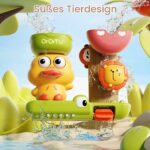 OR OR TU Baby Badespielzeug Set – Wassermühle & Aufziehspielzeuge für Babys ab 18 Monaten – Bild 3