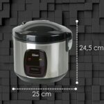 Zilan Reiskocher 1,5 Liter mit Warmhaltefunktion – 500 Watt Multikocher – Bild 3