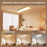YindaLux LED Panel 120x30cm 40W 4000lm – Dimmbare Deckenleuchte mit Fernbedienung – Bild 2