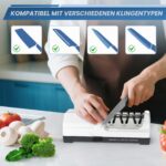 MusyVocay Elektrischer Messerschärfer mit Diamant – 3-stufiges Schleif-System für Profi-Küchen – Bild 6