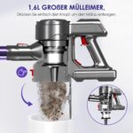 Authmic Akku Staubsauger 50000Pa – Kabelloses Reinigungssystem mit H13 HEPA & Touchscreen – Bild 8