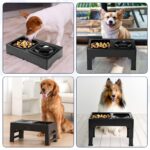 PETTOM Hundenapf Erhöht mit 4 Höhen – Futterstation für grosse Hunde – Bild 6