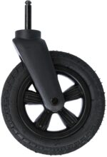 TRIXIE Buggy-Frontrad für Hundeanhänger – Schnell-Click-System & 360°-Gelenk
