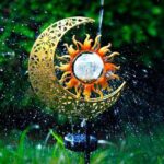 Kizozo Mond Solarlampe IP65 Wasserdicht – Warmweisse Gartenbeleuchtung für Aussen – Bild 4
