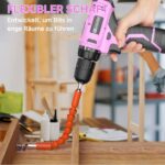 FADAKWALT Mini Akkuschrauber 12V mit 50-tlg Zubehör – 19 Nm für Haushalt & DIY – Bild 6