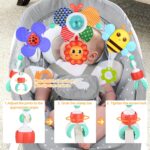 Gaethra Kinderwagen Spielzeugbogen mit Beissringen – Aktivitätsspielzeug für 0–2 Jahre – Bild 7