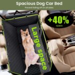 pecute Hundedecke Auto 135 x 63 cm mit Waben-PVC – Wasserdicht & rutschsicher für grosse Hunde – Bild 4