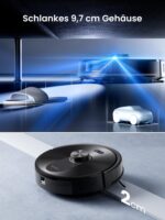 Proscenic Q10 Saugroboter mit Wischfunktion – 8000Pa Saugkraft, LiDAR & App-Steuerung – Bild 5