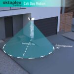 Oktaplex Cali Dos LED Strahler mit Bewegungsmelder – 40W, 3200 Lumen, IP65, Master-Funktion – Bild 4