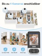GHB Babyphone mit Kamera 2,8 Zoll – Infrarot-Nachtsicht & 35h Akkulaufzeit – Bild 9