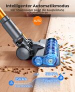SMOTURE Akkustaubsauger 50 kPa mit S-Bürste & 1 m Schlauch – 65 Min Laufzeit für Tierhaare – Bild 6