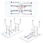 Yaheetech Hundepflegetisch klappbar – höhenverstellbar bis 177 cm, 120 kg belastbar – Bild 8