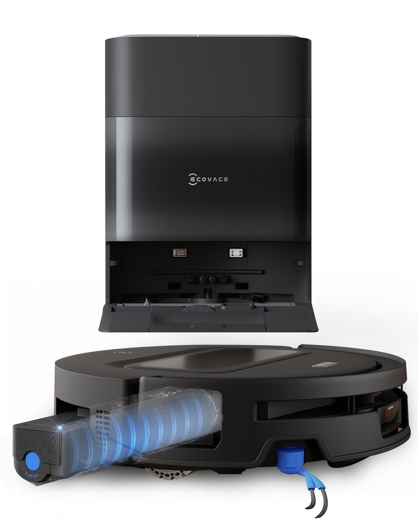 ECOVACS DEEBOT T90 MAX PRO Saugroboter mit Wischfunktion – 40.000 Pa Saugkraft & Heissswasser-Mopp