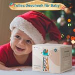 Kizmyee Montessori Motorikspielzeug ab 1 Jahr – Sensorisches Lernspielzeug mit Silikon – Bild 7