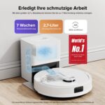 roborock Q10 S5+ Saugroboter mit Wischfunktion – 10.000 Pa HyperForce für Tierhaare & Teppiche – Bild 2