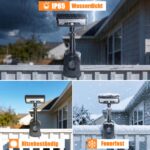 2er Set Solarleuchte mit Bewegungsmelder 600lm – IP65 Aussenleuchte mit Clip-Montage – Bild 7