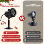 artcool 3D Dynamischer LED Projektor – 12 HD-Motive für Halloween & Weihnachts-Dekoration – Bild 5