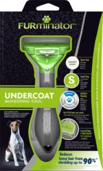 FURminator deShedding-Tool Grösse S Kurzhaar – Unterfellbürste für kleine Hunde – Bild 9