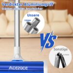 ACE2ACE Tierhaarentferner Teppich mit 1,5 m Griff – Ergonomischer Haarentferner für Hunde & Katzen – Bild 4