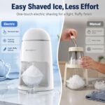 StrongBear Elektrischer Eisrasierer 200W – Schneekegel in unter 1 Minute mit Zubehör – Bild 6