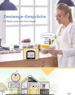 GHB Babyphone mit Kamera – 2,4" Display, ECO-Modus & Nachtsicht für sicheres Babymonitoring – Bild 7