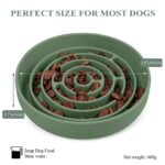 Coomazy Antischlingnapf Ø 20 cm mit Labyrint-Design – Slow Feeder für kleine bis mittlere Hunde – Bild 2