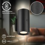 BRILONER Sticklights LED Wandleuchte – Akku Leseleuchte dimmbar ohne Bohren – Bild 8