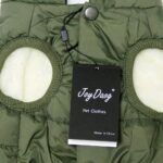 JoyDaog Fleece Hundejacke M – Winddicht & Warm für kleine Hunde im Winter – Bild 6