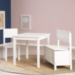 roba Kinderstuhl mit Lehne – Cremeweiß lackiert, 59x29x29 cm für Kinder 2-10 Jahre – Bild 7