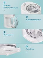 Reemix Slushy Maker Ice Shaver – Eismaschine mit 3 Modi & Edelstahlklingen für Slush-Eis – Bild 5