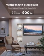 Govee Smart Einbaustrahler LED 4er Set – 900lm RGBWW Deckenleuchte mit Matter & Alexa – Bild 4