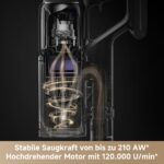 dreame Z10 Akku-Stabstaubsauger mit 210AW Saugkraft – 90 Min. Laufzeit & CelesTect-Stauberkennung – Bild 2